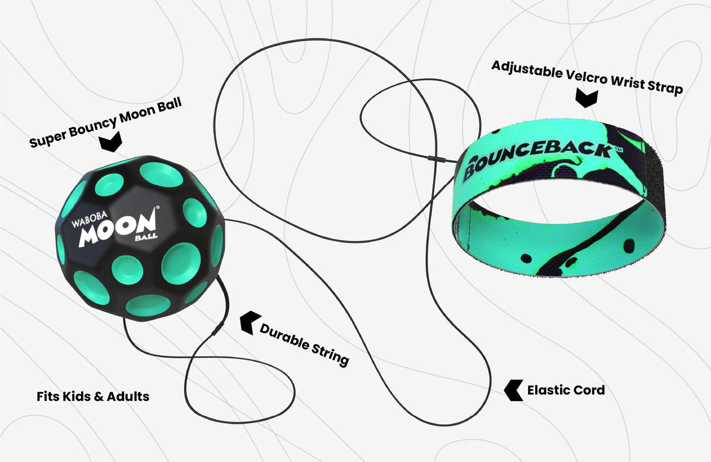 Waboba Bounceback X Moon Ball