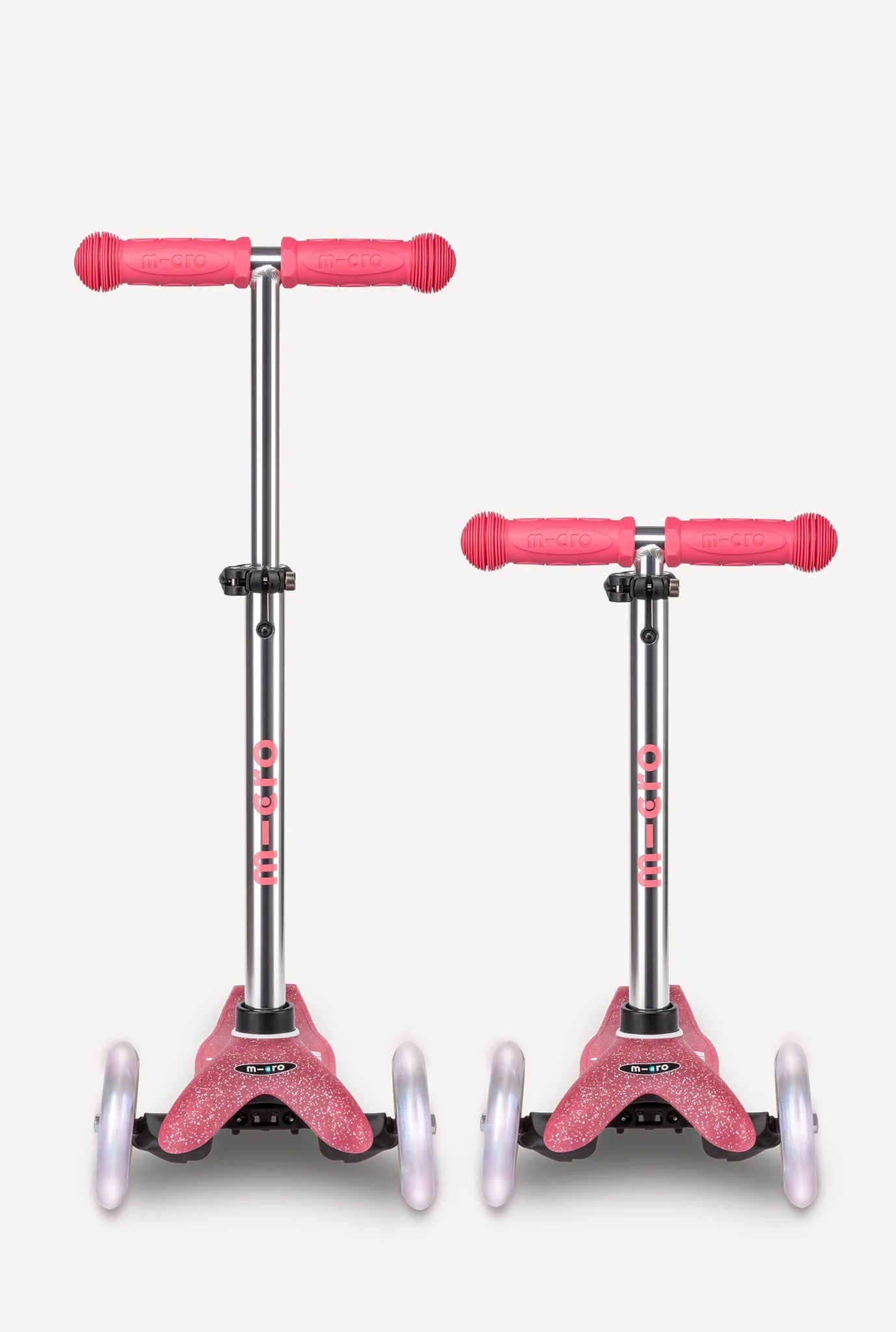 Micro Mini Deluxe Glitter Fairy LED Scooter