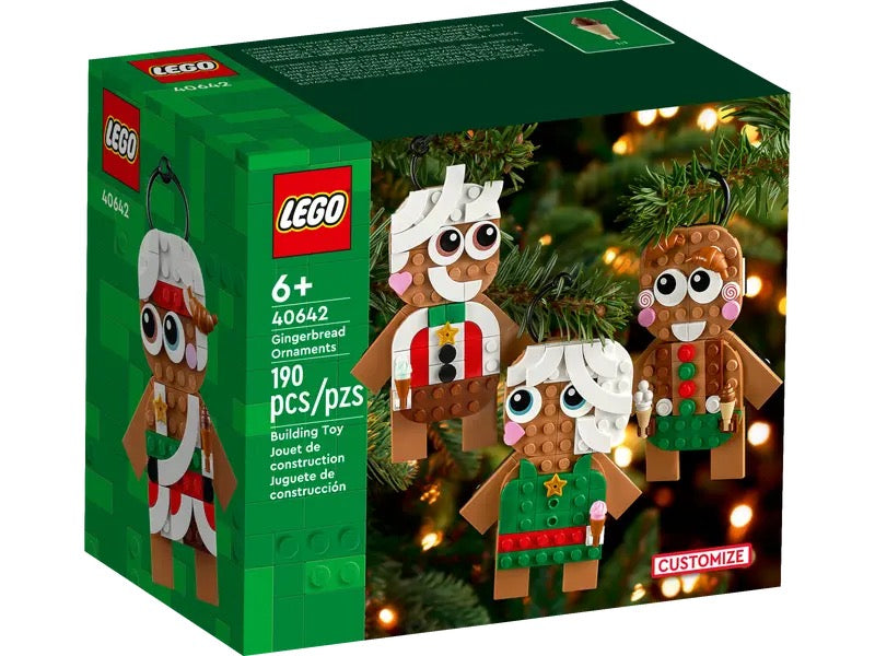 LEGO - Gingerbread Ornaments