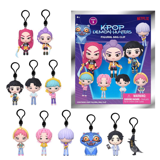 K-POP Demon Hunters Figural Bag Clip - Series 1 Mystery Bag