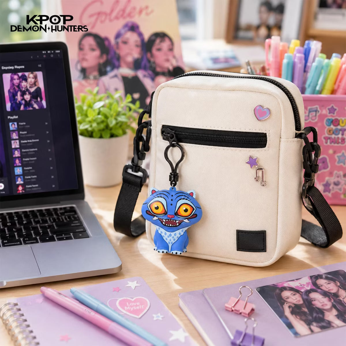 K-POP Demon Hunters Figural Bag Clip - Series 1 Mystery Bag