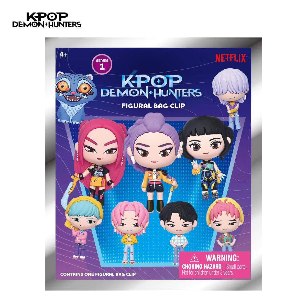 K-POP Demon Hunters Figural Bag Clip - Series 1 Mystery Bag