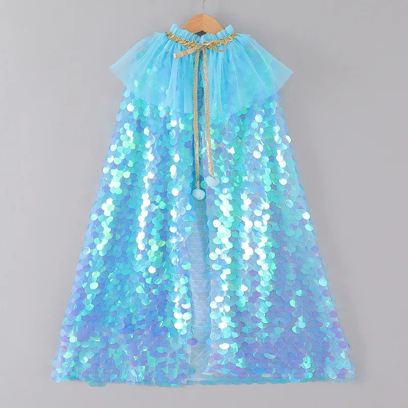 Mermaid Sequin Capes