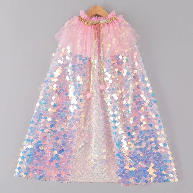 Mermaid Sequin Capes