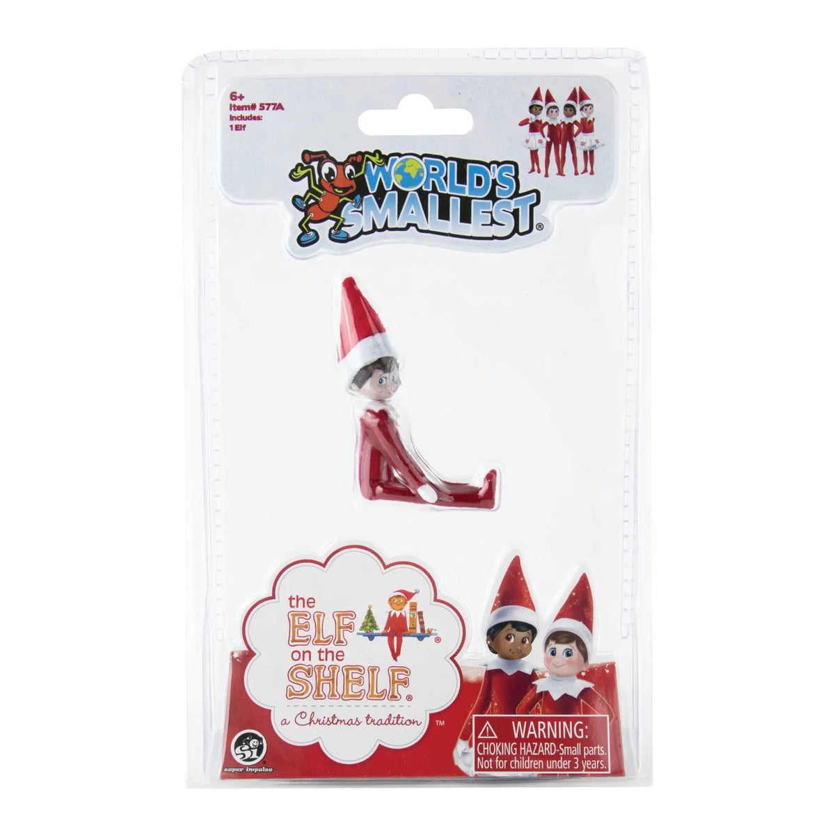 World's Smallest Elf on the Shelf