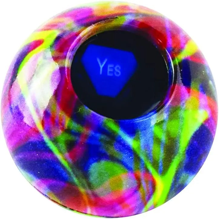 World's Smallest Tie Dye Magic 8 Ball