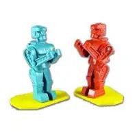 World's Smallest Rock 'Em Sock "Em Robots