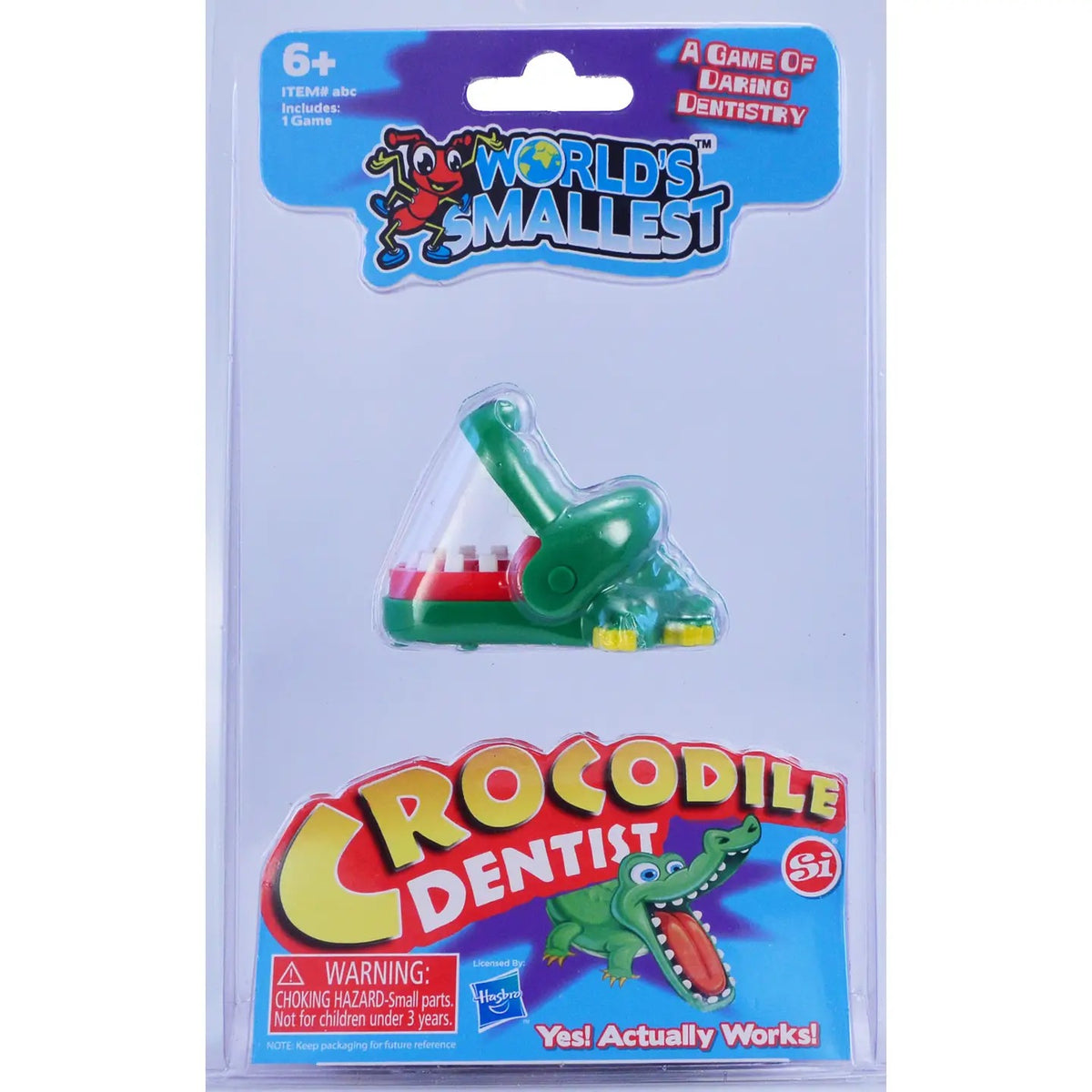World's Smallest Crocodile Dentist Game