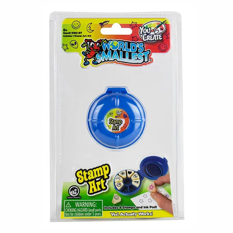 World's Smallest You Create -Stamp Art Kit