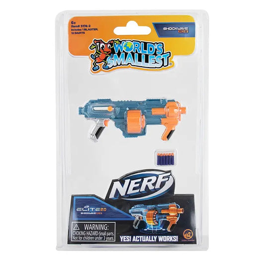 World's Smallest Nerf Elite 2.0 Blasters