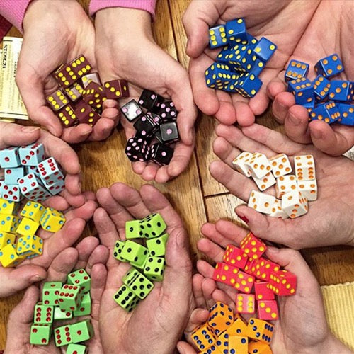 Tenzi Dice Game - Colors May Vary