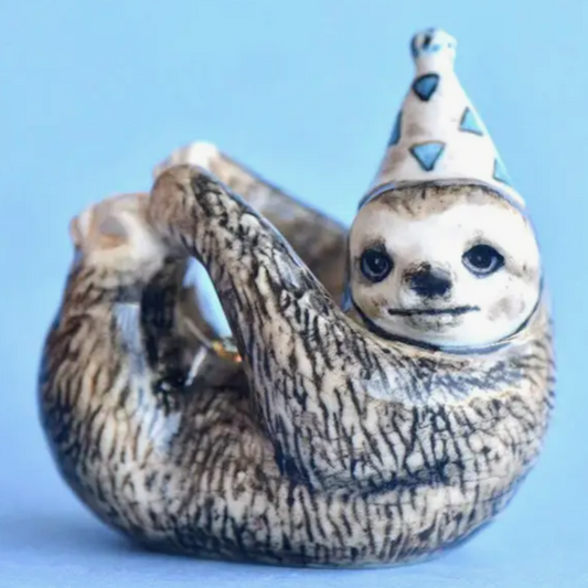 Party Animal Sloth Cake Topper