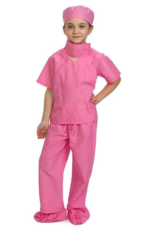 Pink Doctor Scrubs Costume