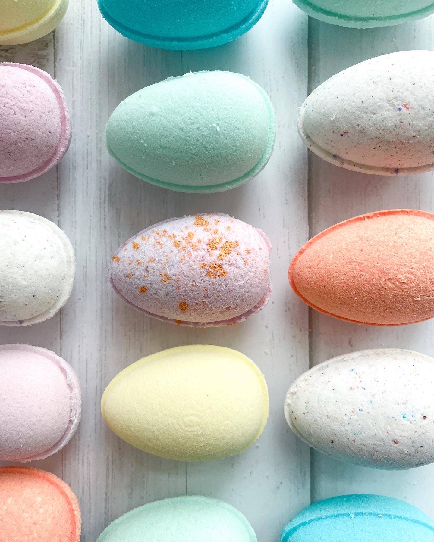 Easter Egg Bath Bomb - 6 pack - with hidden toys