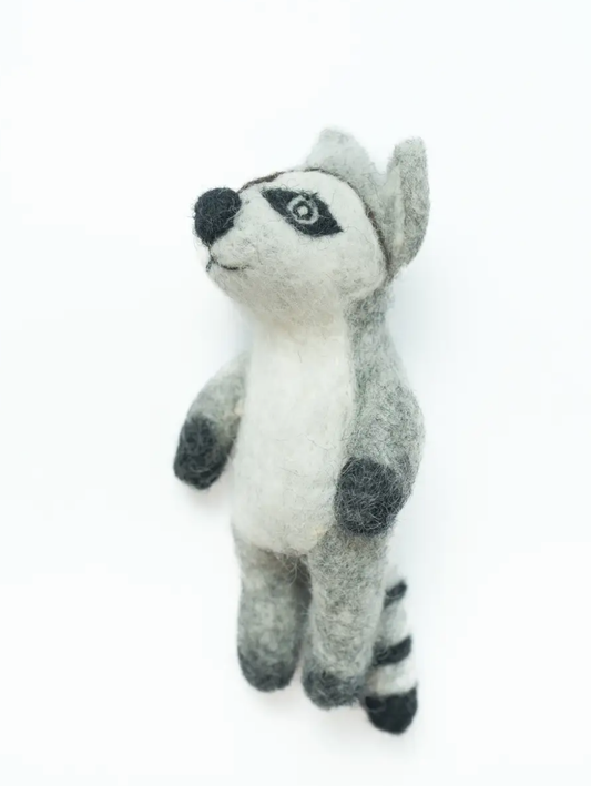 Raccoon Finger Puppet