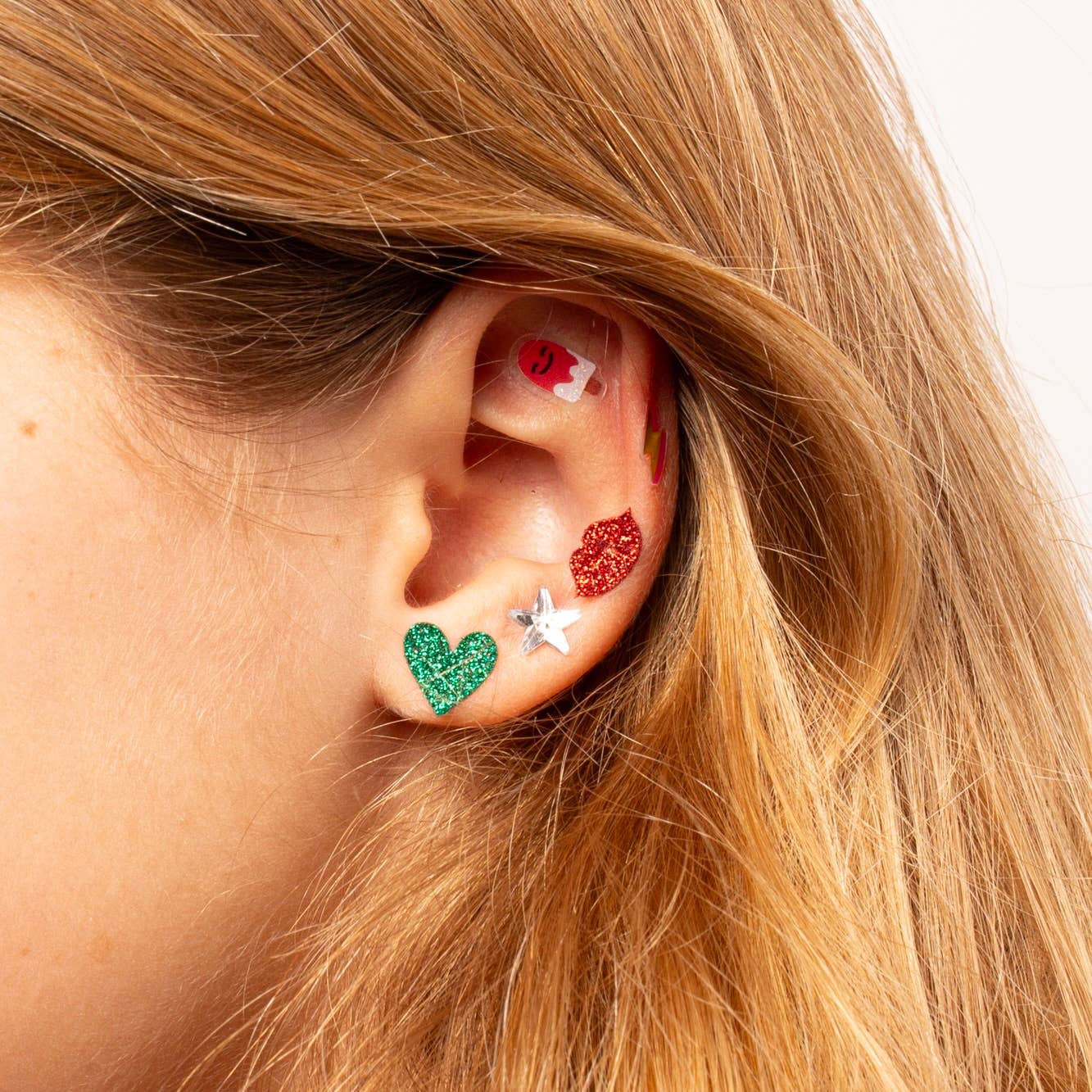 Stick-on Earrings - Lily