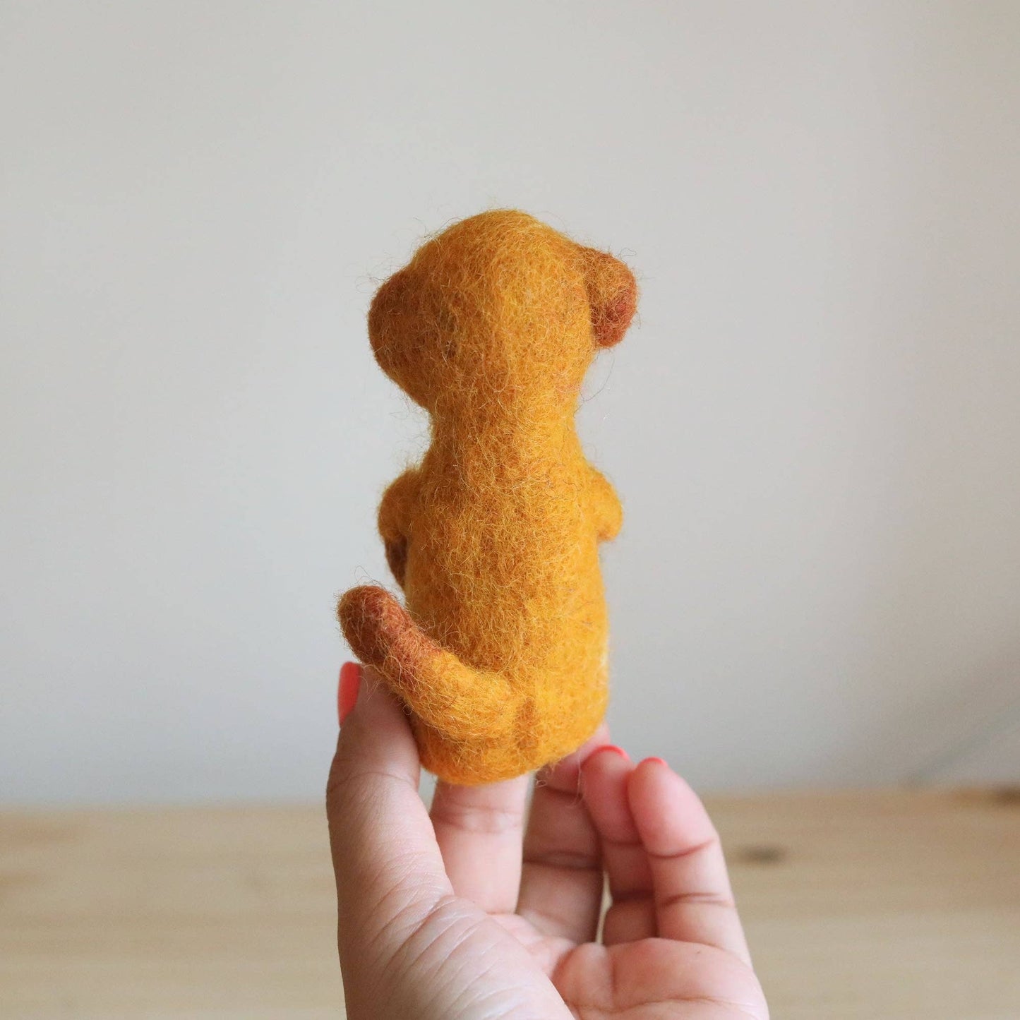 Felt Meerkat Finger Puppet