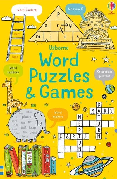Word Puzzles and Games : Usborne