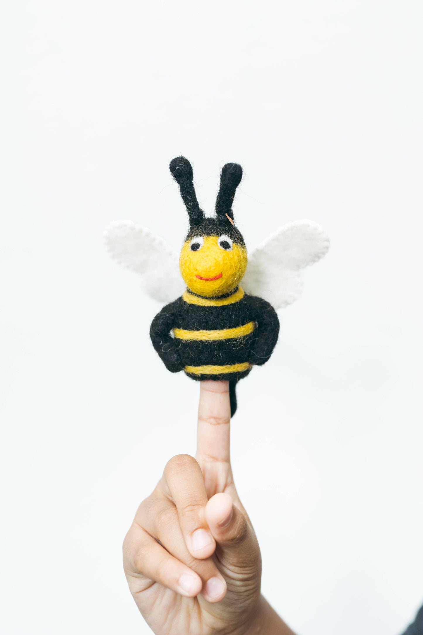 Bumblebee Finger Puppet