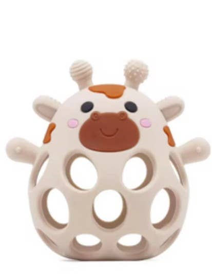 Silicone 3D Giraffe Teether Silicone