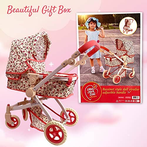 Convertible Combo Baby Doll Floral Stroller