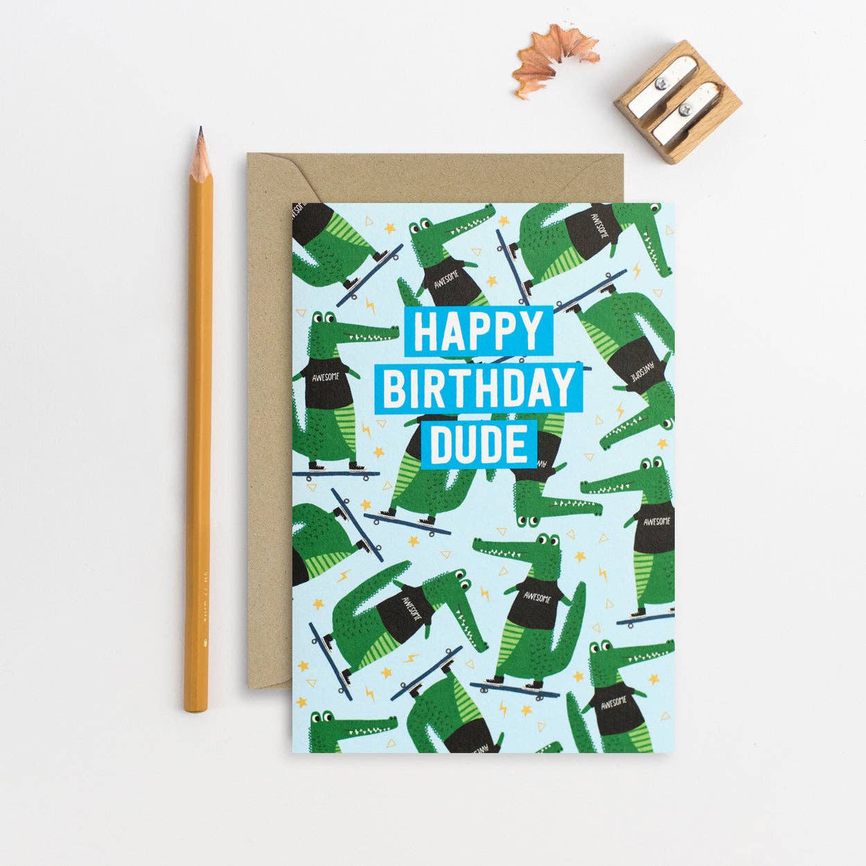 Dude Happy Birthday Card