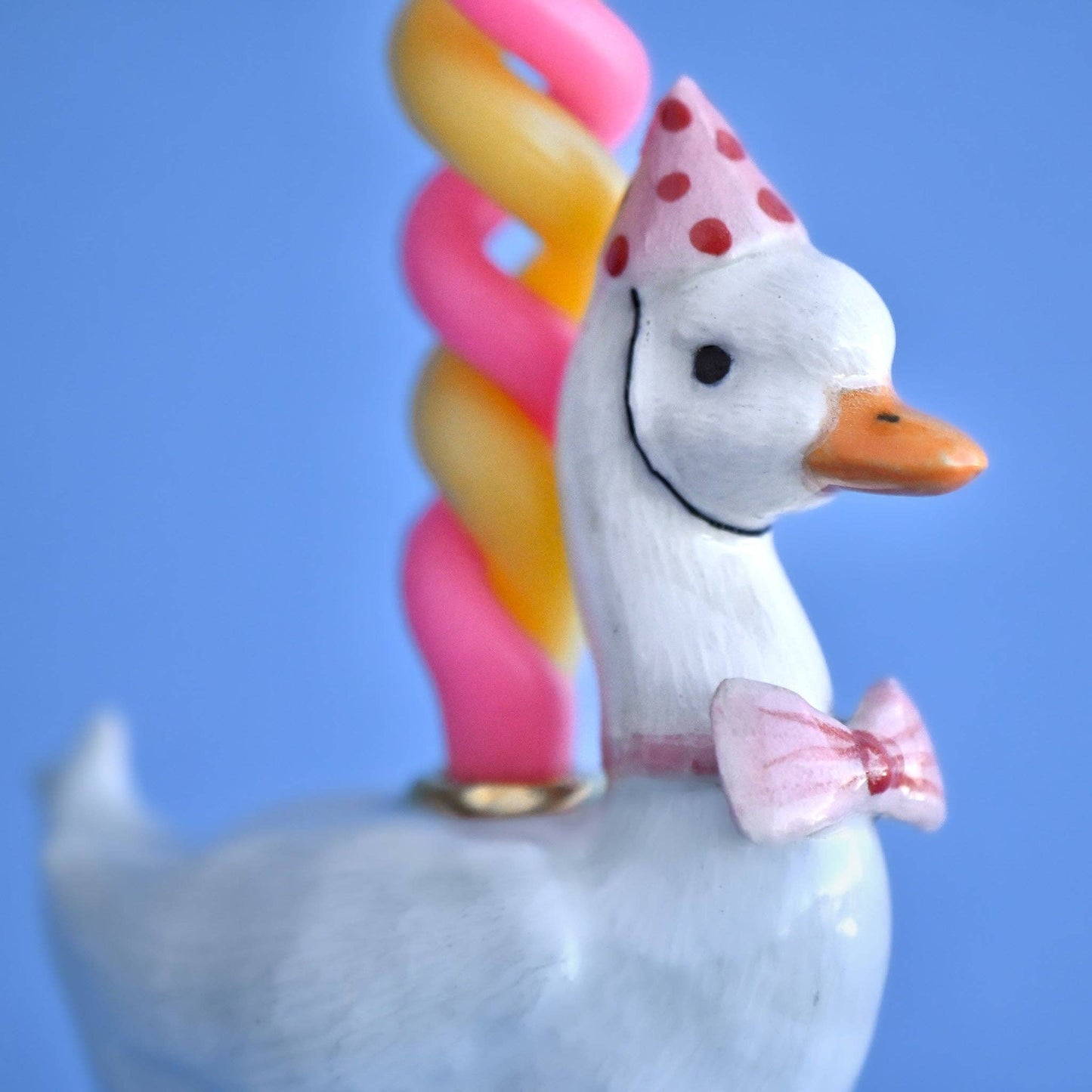 Pink Goose Cake Topper