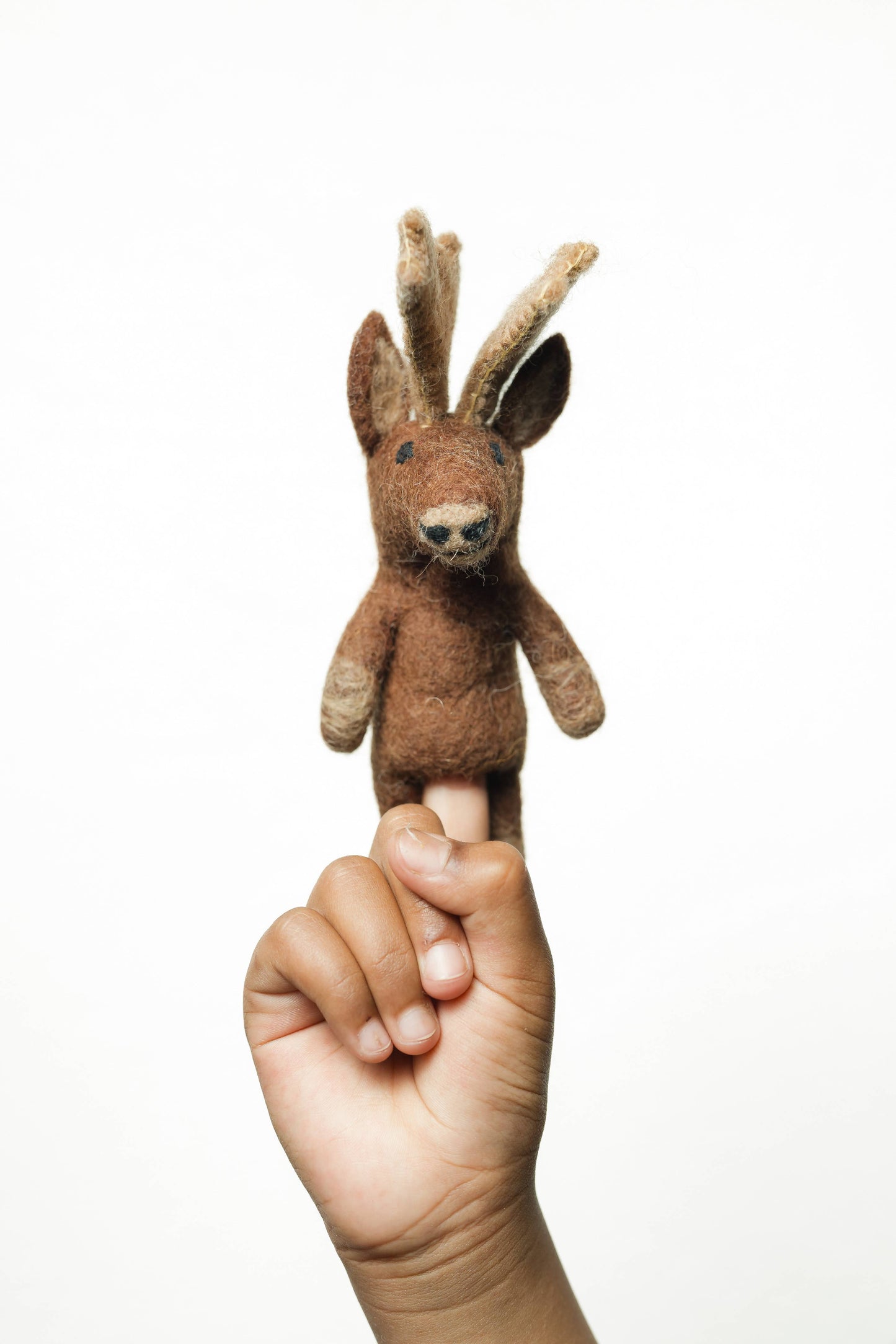 Moose Finger Puppet