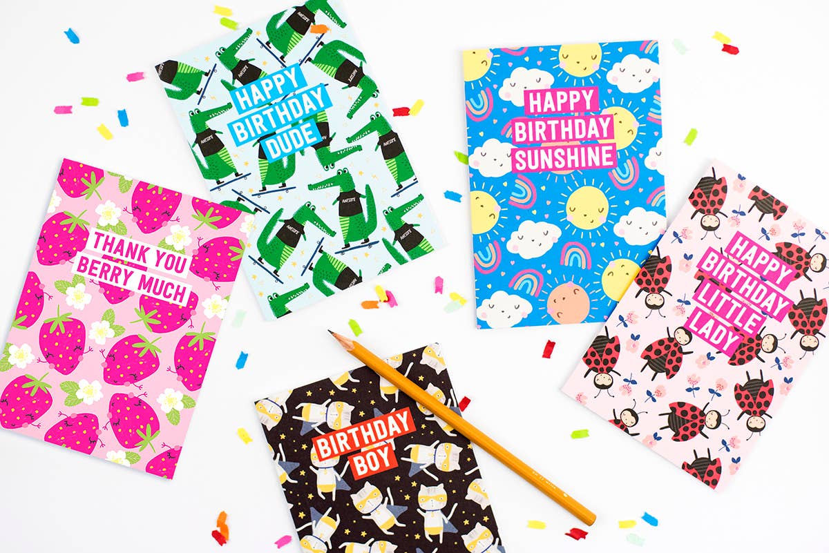 Birthday Boy Card | Birthday Card | Superhero Card For Kids
