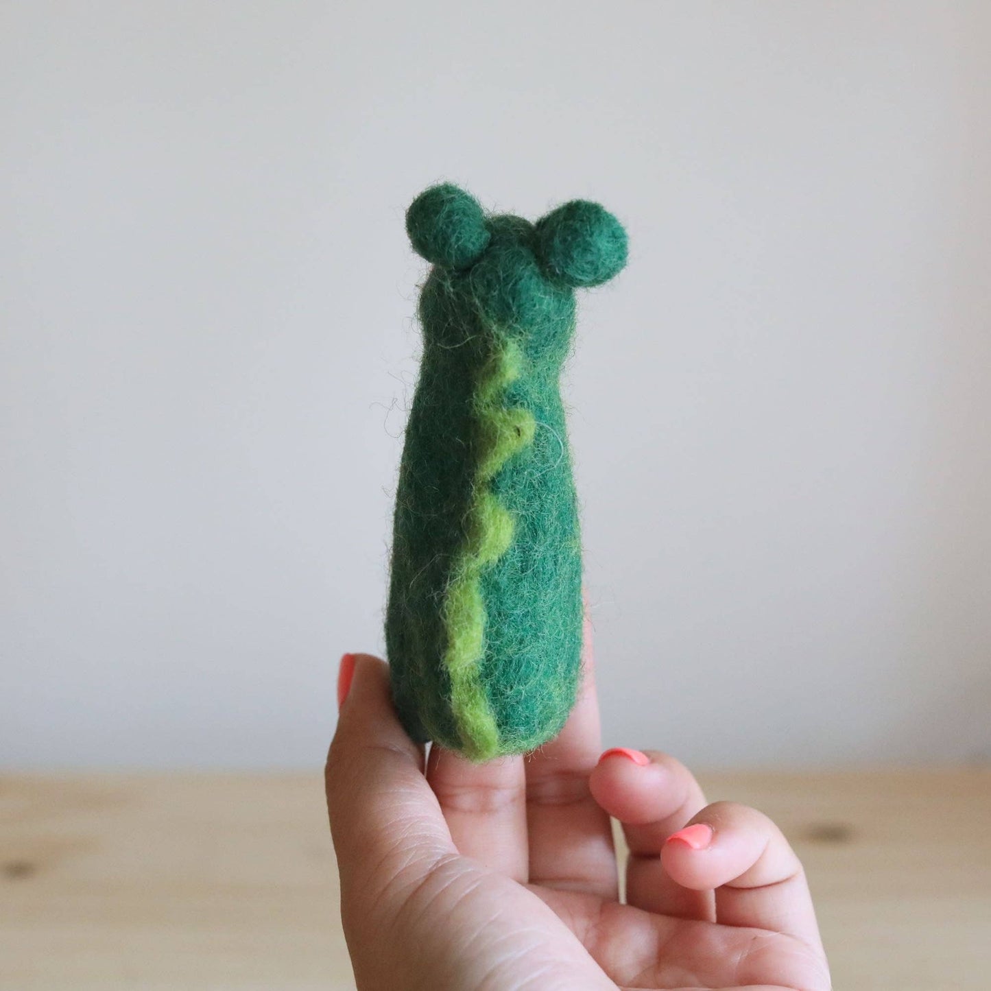 Felt Gator Finger Puppet