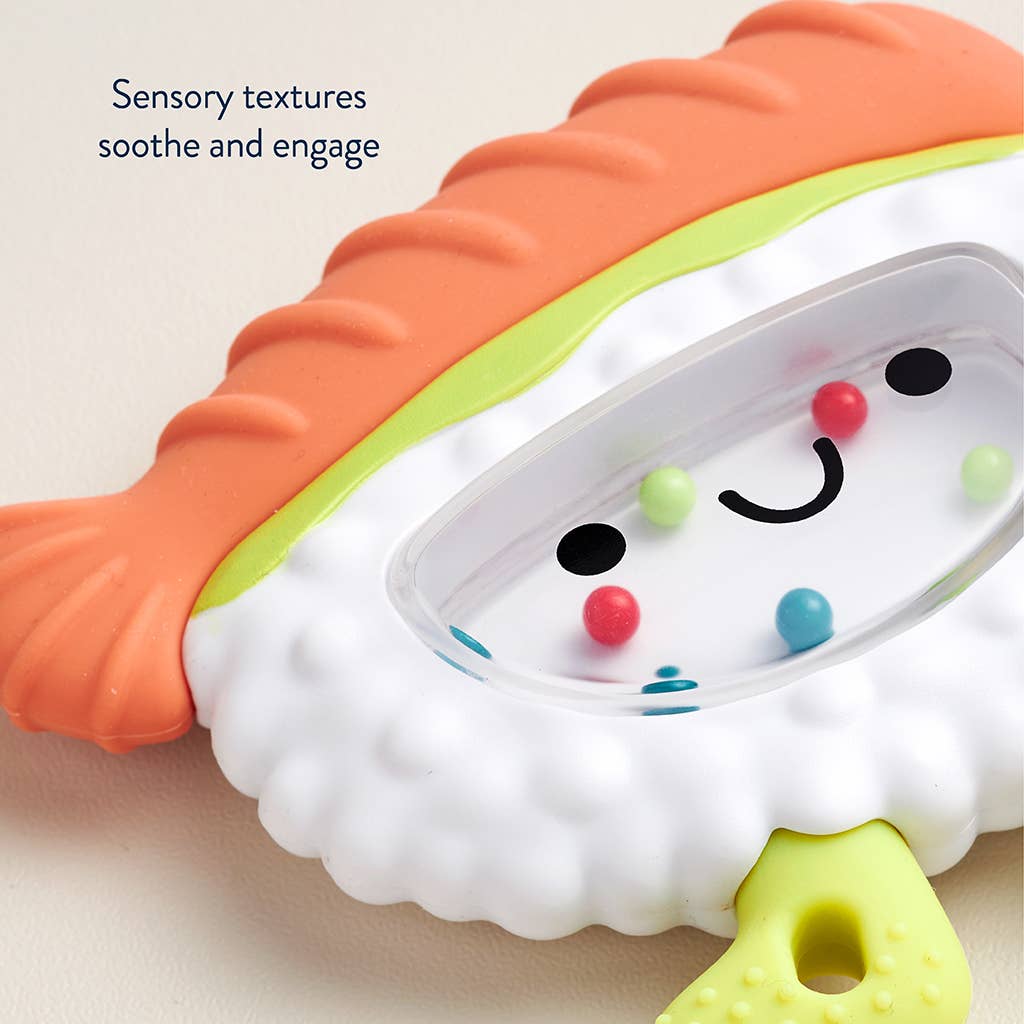Sweetie Shake Plus - Sushi Teething + Rattle Toy