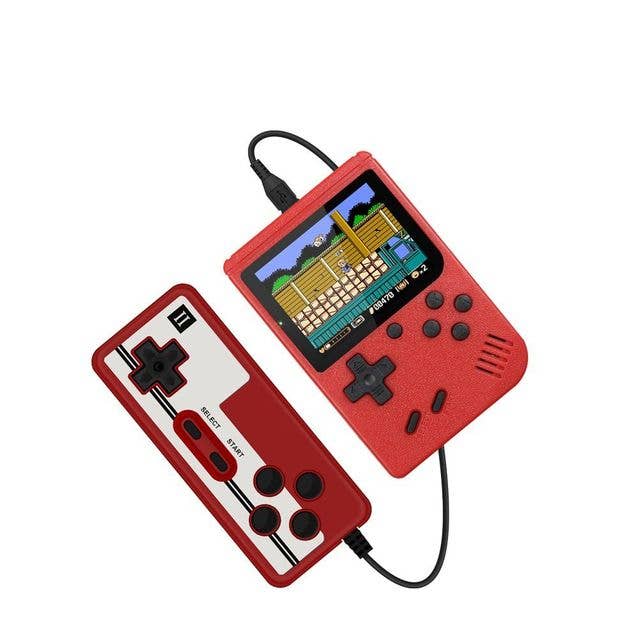 Retro Handheld Games Console with 400 Classic Games: Blue