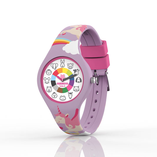 Unicorn Silicone Preschool Watch