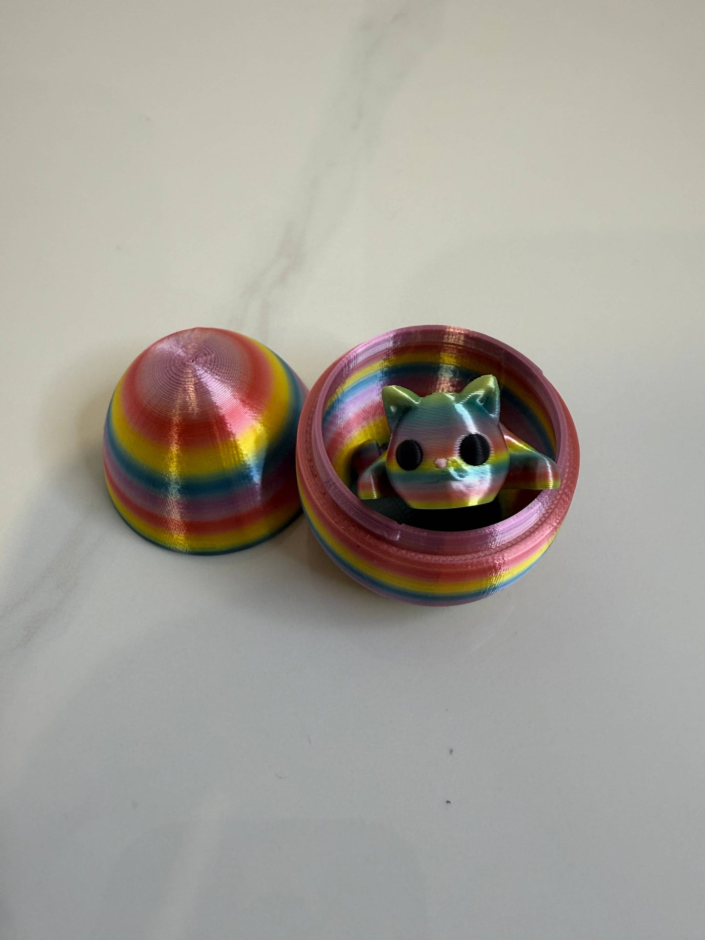 Baby 3D Printed Mystery Eggs with Adorable Animals Inside
