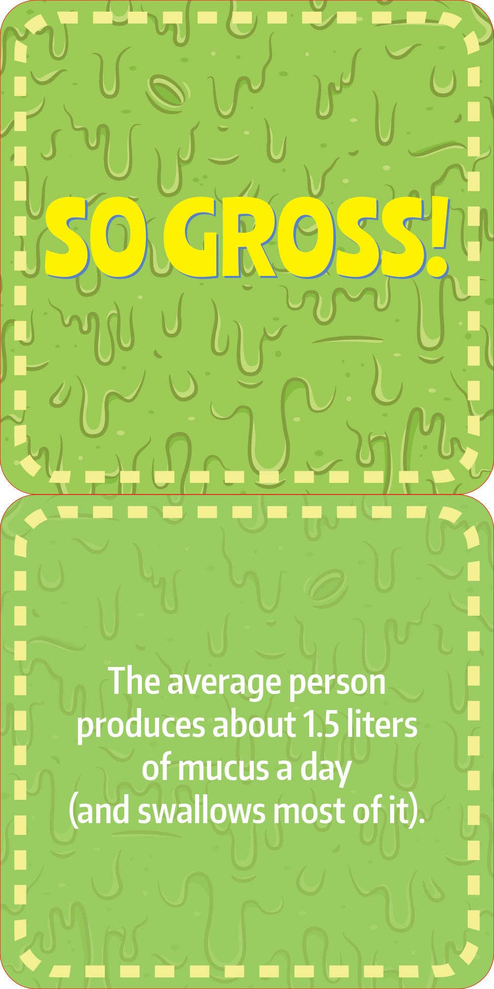 Lunch Box Notes for Kids - Gross Facts (60 cards)