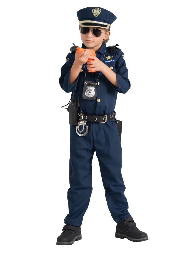 Deluxe Police Dress Up Costume Set