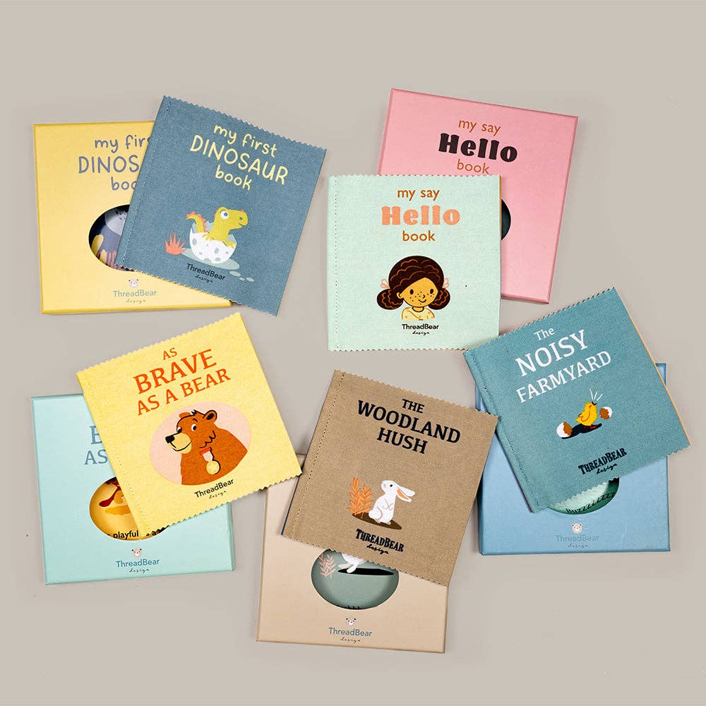 ThreadBear | Brave as a Bear Rag Book