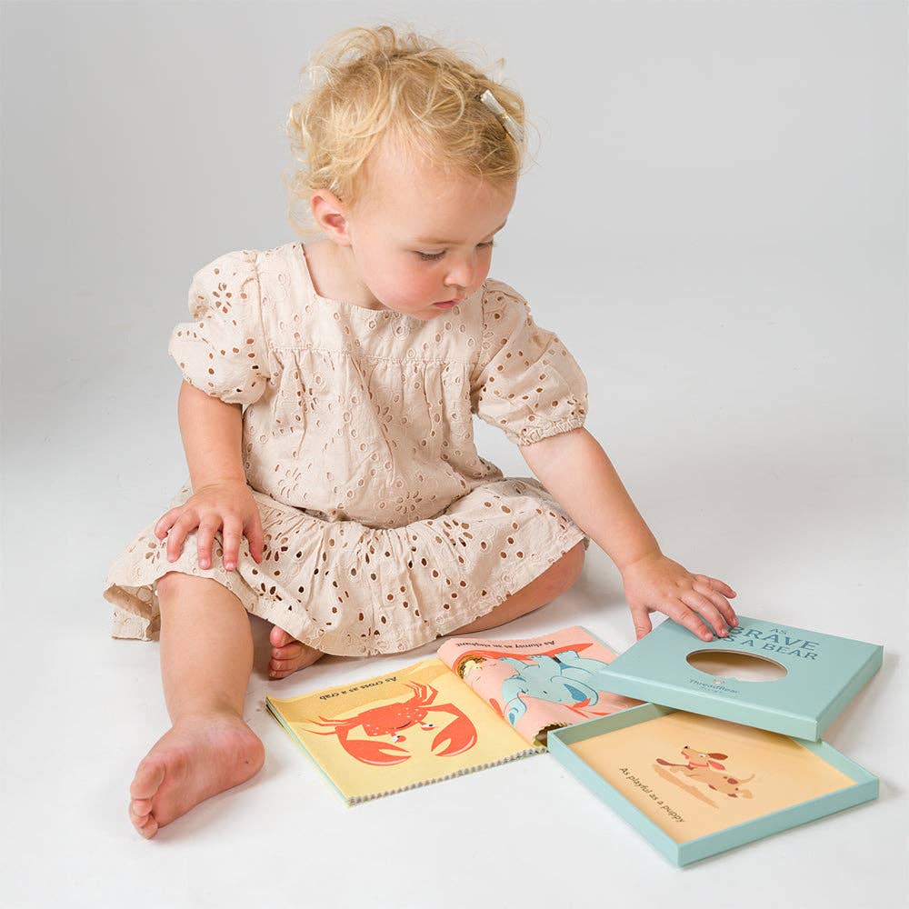 ThreadBear | Brave as a Bear Rag Book