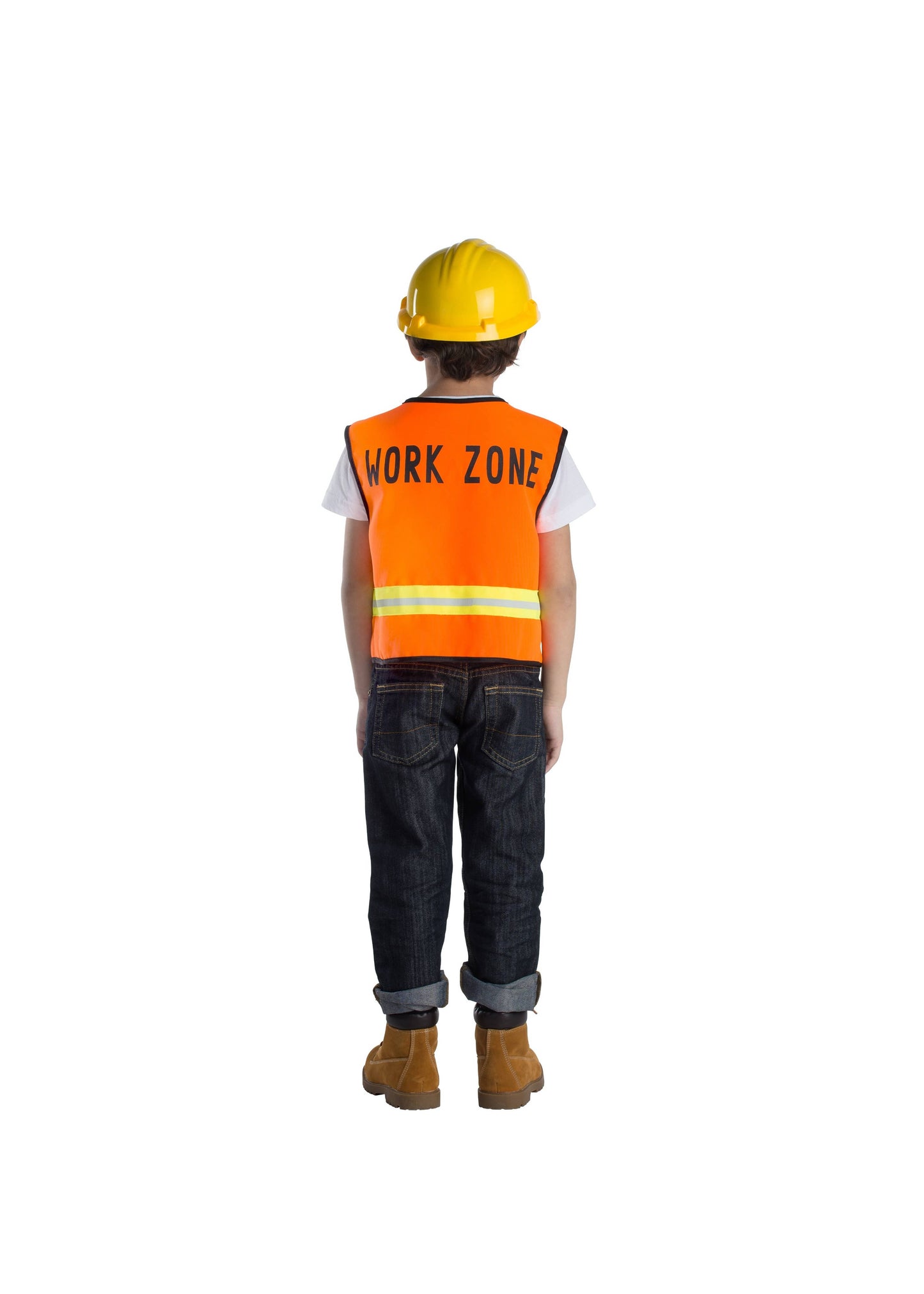 Construction Worker Role Play Costume Set - Kids