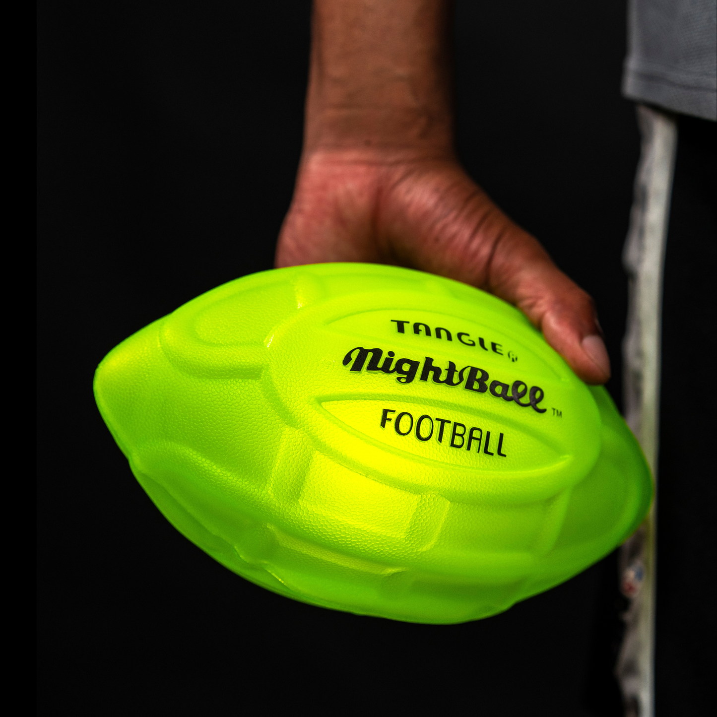 NightBall® Light-Up LED Football: Red