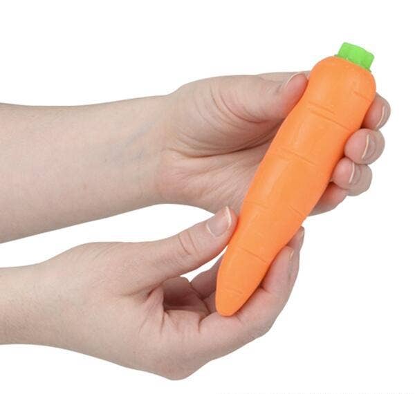 STRETCH AND SQUEEZE CARROT