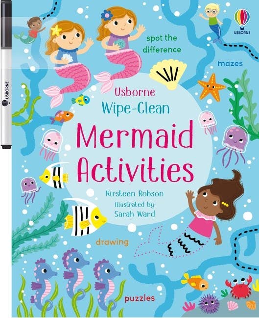 Wipe-Clean Mermaid Activities : Usborne