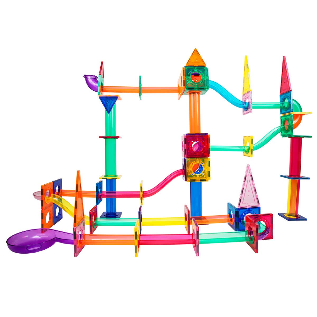 Magnetic Marble Run Track (100 Pieces)