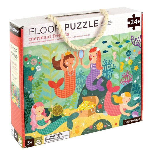 Mermaid Friends 24-Piece Floor Puzzle