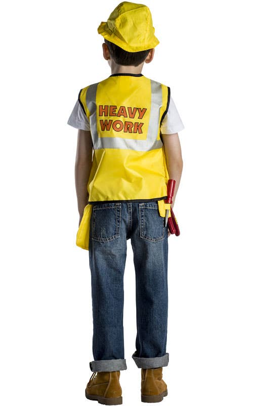 Construction Worker  Role Play Dress Up Costume Set