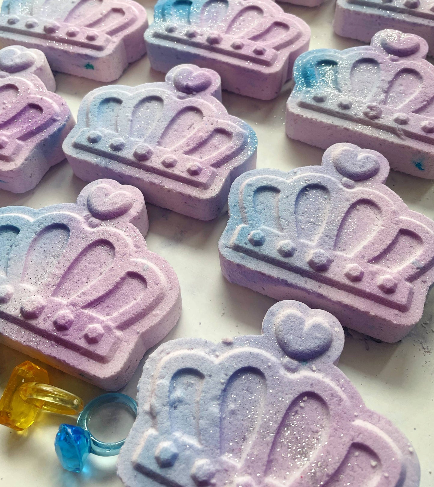 Crown Bath Bomb with toy!