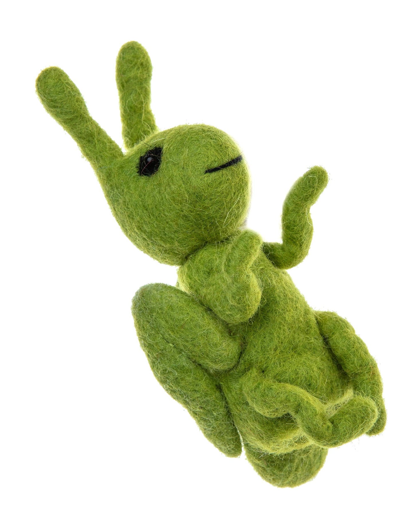 Grasshopper Finger Puppet