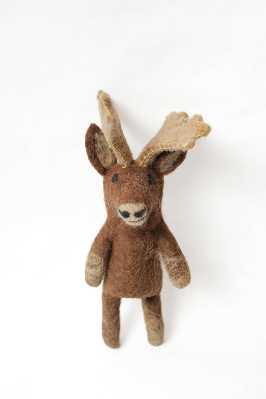 Moose Finger Puppet