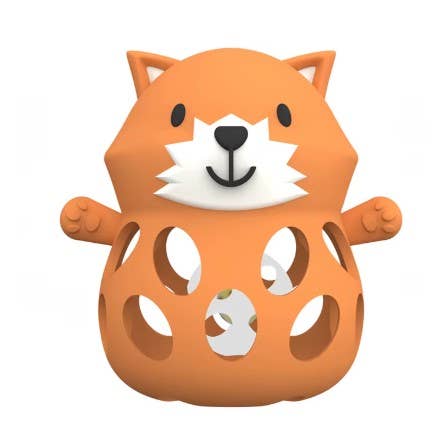 Silicone 3D Funny Fox Silicone Teether