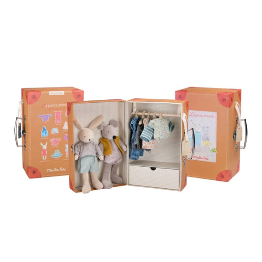 Rabbit & Mouse Wardrobe Suitcase